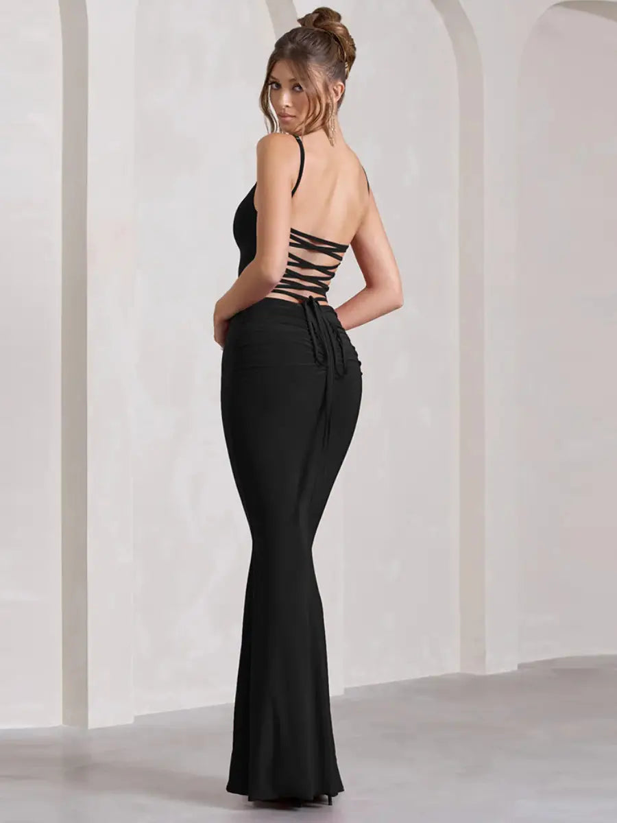 Elegant Bodycon Maxi Dress