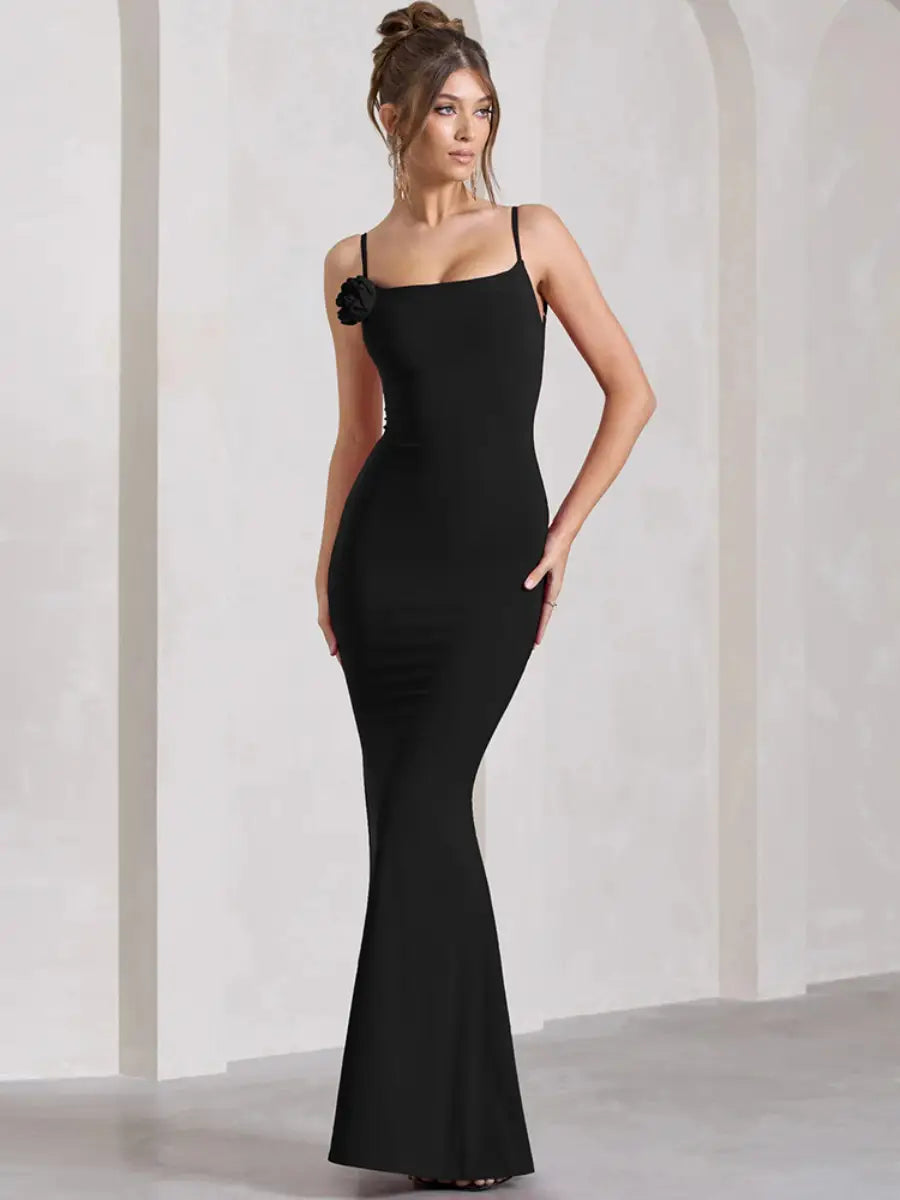 Elegant Bodycon Maxi Dress